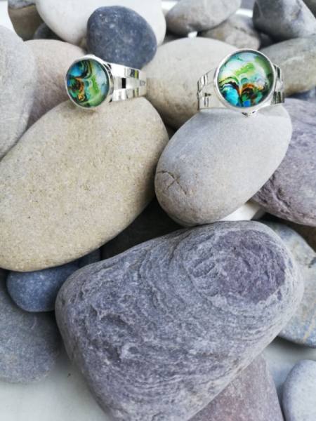 Unika ❤️ nastavljiv unikaten prstan -5 960