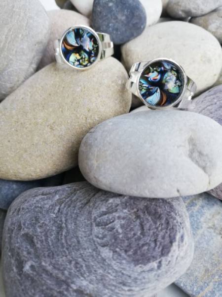 Unika ❤️ nastavljiv unikaten prstan -6 966