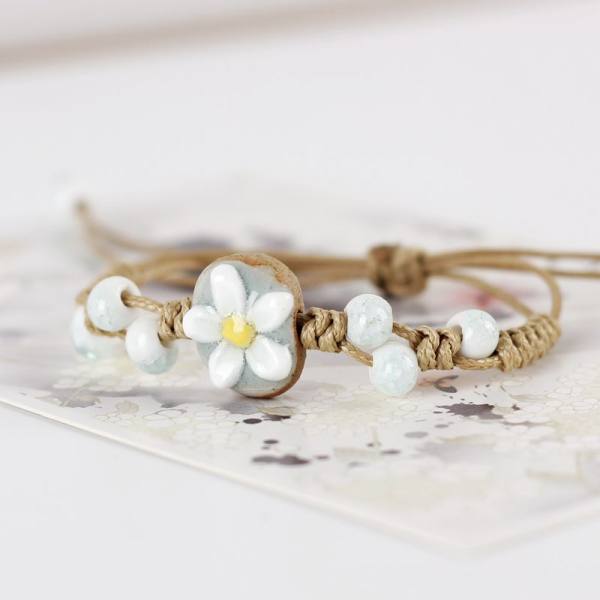 Unikatna zapestnica iz keramike 2 440