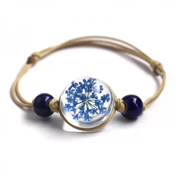 Zapestnica iz suhega cvetja 5 434