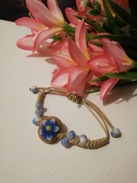 Unikatna zapestnica iz keramike 4 451