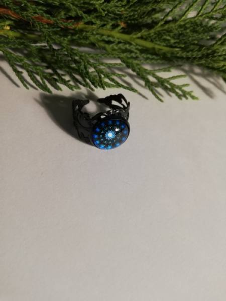 Unika ❤️ nastavljiv unikaten prstan -48 1256