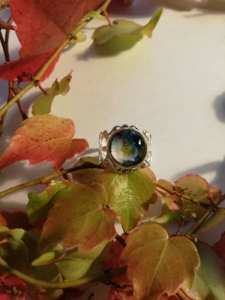 Unika ❤️ nastavljiv unikaten prstan -13 1204