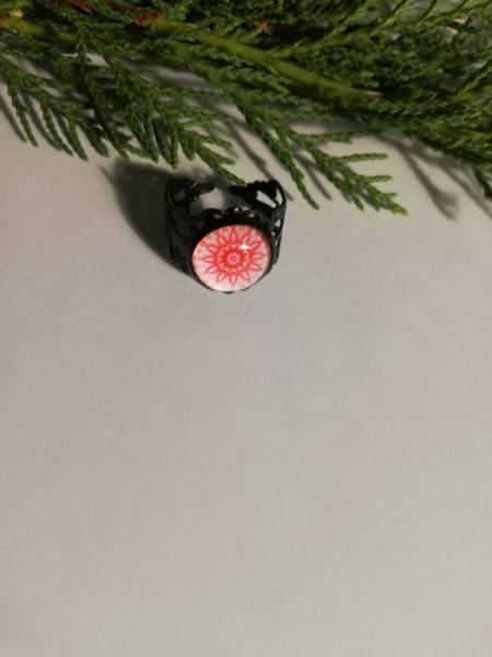 Unika ❤️ nastavljiv unikaten prstan -36 1217