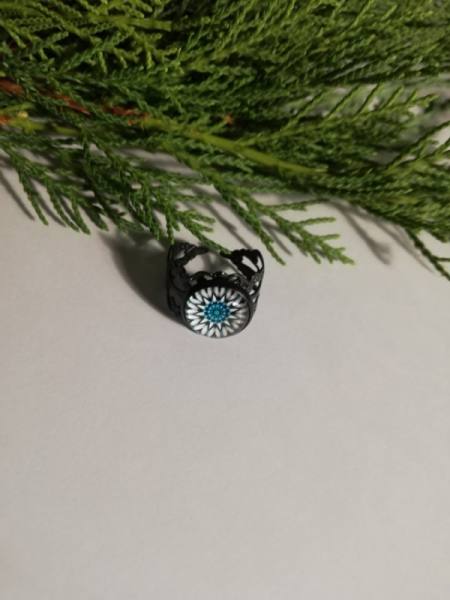 Unika ❤️ nastavljiv unikaten prstan -35 1215