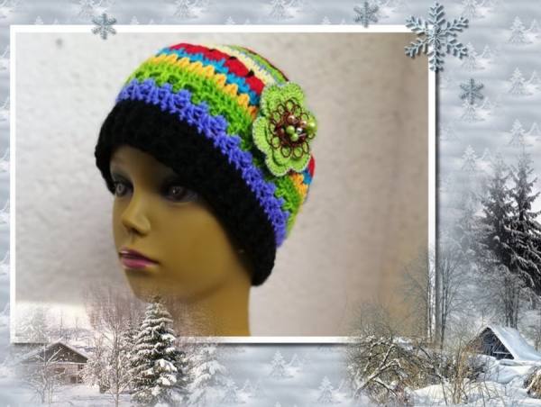 Raztegljiva kapa - ročno delo -9 1351