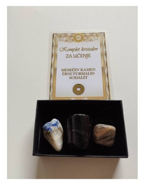 Komplet kristalov za UČENJE 1629