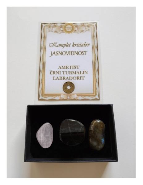 Komplet kristalov za JASNOVIDNOST 1607