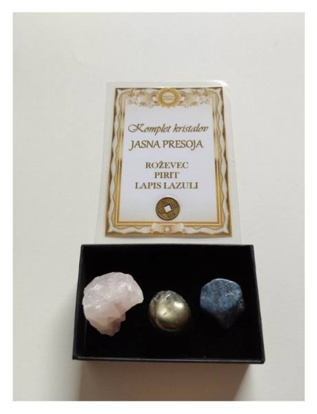 Komplet kristalov za JASNO PRESOJO 1615