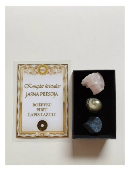 Komplet kristalov za JASNO PRESOJO 1614
