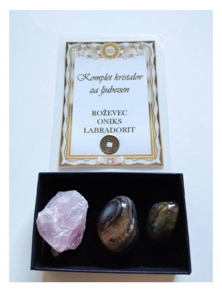 Komplet kristalov za LJUBEZEN 1618