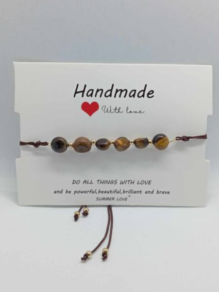 Zapestnica TIGROVO OKO - zaščita življenske energije 2454