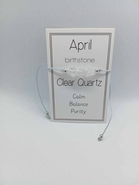 Zapestnica za Astrološki mesec APRIL - KAMENA STRELA 2419