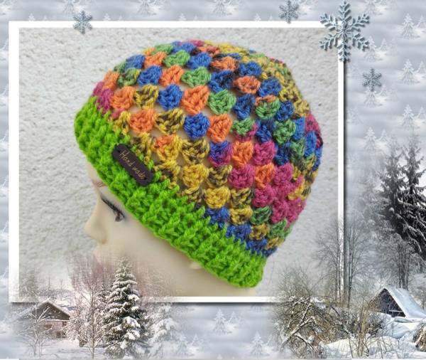 Raztegljiva kapa - ročno delo -16 2179