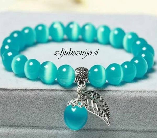 Zapestnica mačje oko - modra 2110