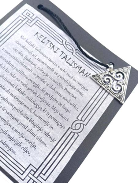 Ogrlica s keltskimi simboli – talisman sreče, zaščite in moči 8 (1+1) 3476