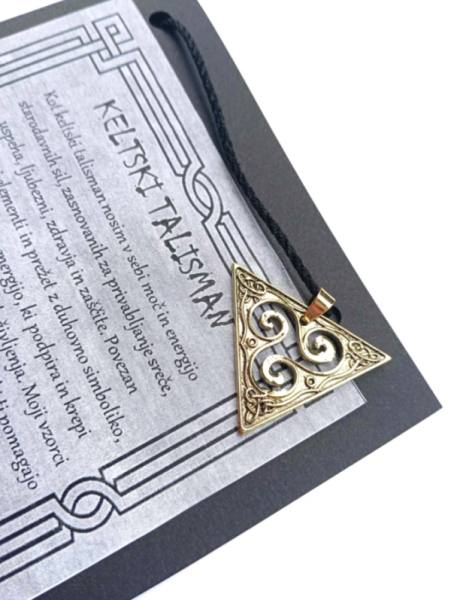Ogrlica s keltskimi simboli – talisman sreče, zaščite in moči 7 (1+1) 3473