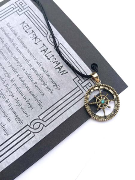 Ogrlica s keltskimi simboli – talisman sreče, zaščite in moči 6 (1+1) 3469