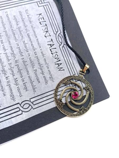Ogrlica s keltskimi simboli – talisman sreče, zaščite in moči 3 (1+1) 3458