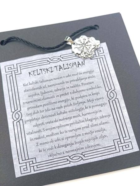 Ogrlica s keltskimi simboli – talisman sreče, zaščite in moči 2 (1+1) 3454