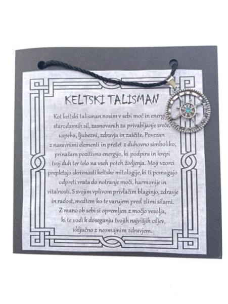 Ogrlica s keltskimi simboli – talisman sreče, zaščite in moči 5 (1+1) 3466