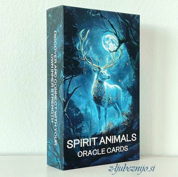 KARTE - Vodstvo duhovnih živali (Spirit Animals Oracle Cards) 4425