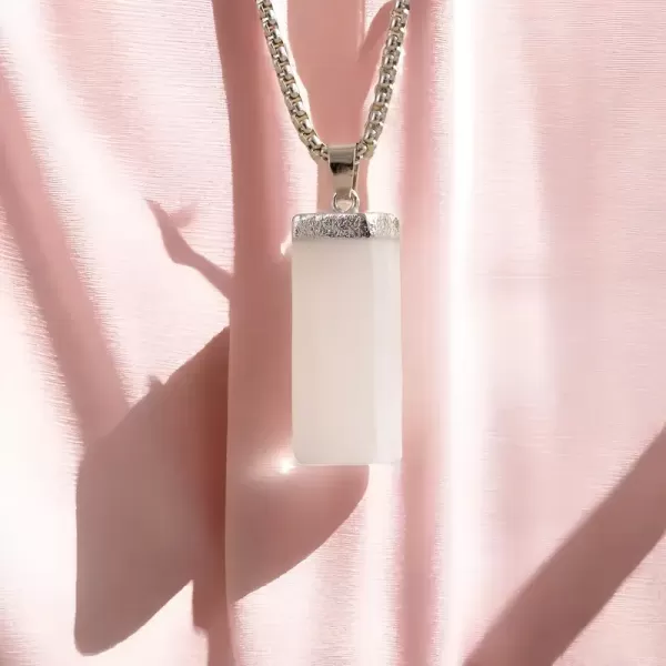 Ogrlica iz Selenita - Božanski Objem ❤️ 4945