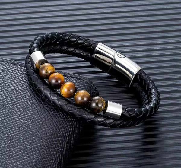 Energijska zapestnica Tigrovo oko – kamen zaščite in moči 2 4837