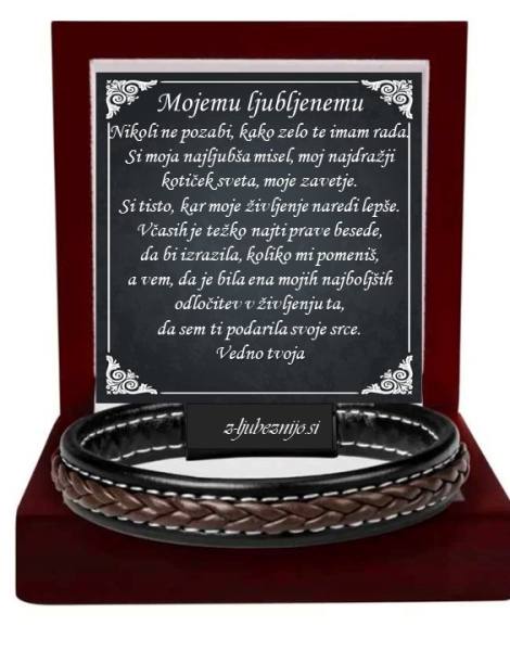 Zapestnica mojemu ljubljenemu❤️ 4920