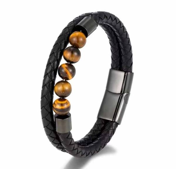 Energijska zapestnica Tigrovo oko – kamen zaščite in moči 1 4838