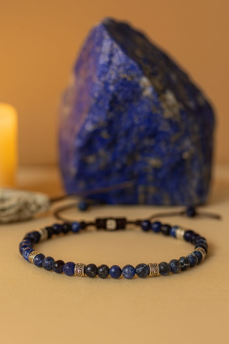 Zapestnica Lapis Lazuli – “Urok mirnega spanca” 5952