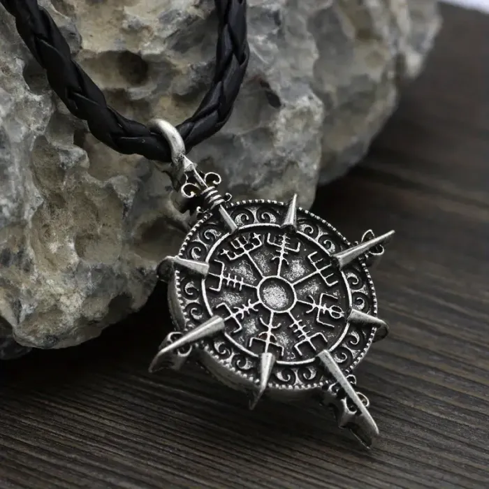 Ogrlica Vegvisir – Vikingški simbol zaščite 5453