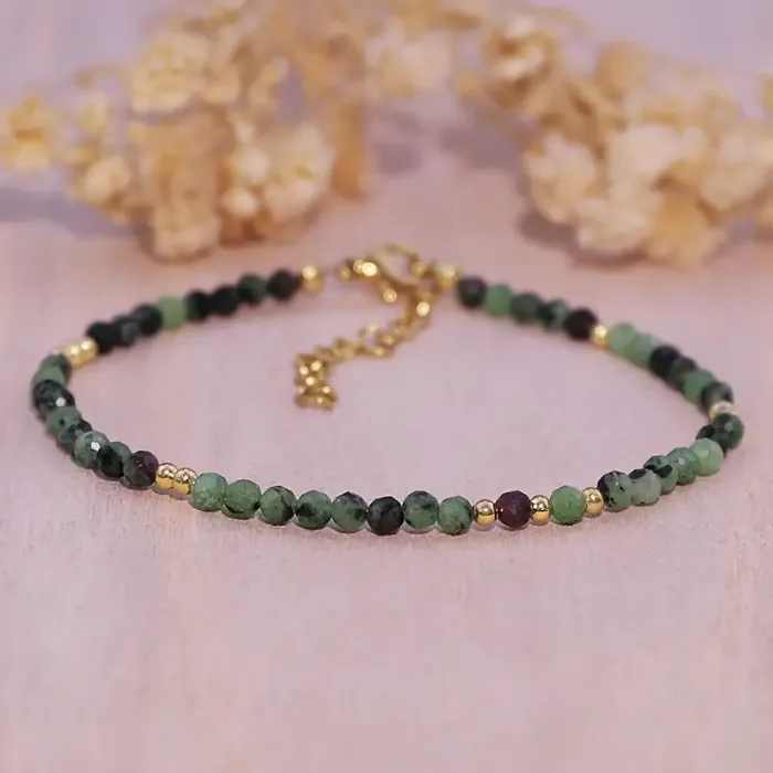 Zapestnica iz kristala Epidota 5685