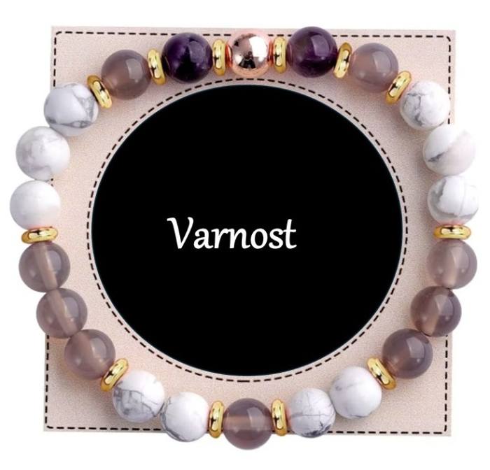 Zapestnica iz naravnih kristalov za VARNOST 5767