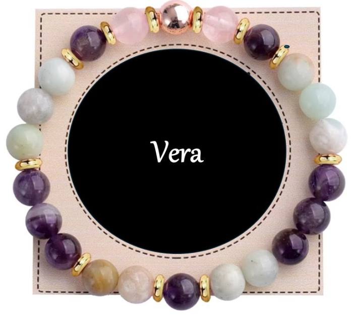 Zapestnica iz naravnih kristalov VERA IN UPANJE 5770