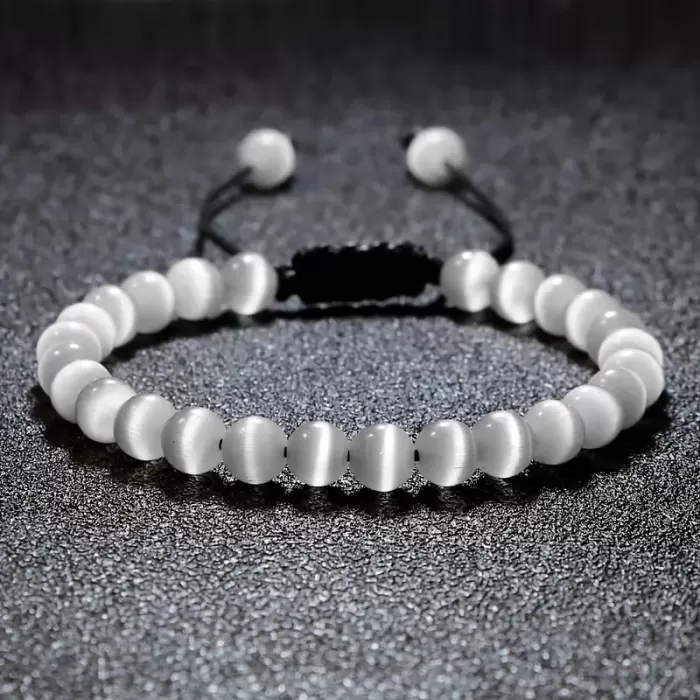 Zapestnica belo mačje oko - Dotik duše 3 5327