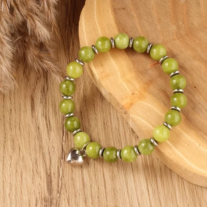 Zapestnica Spuščanja Bolečin – Naravni Zeleni Žad 5166