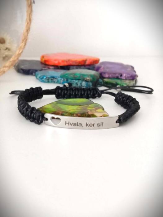 Zapestnica hvaležnosti - Hvala, ker si 5152