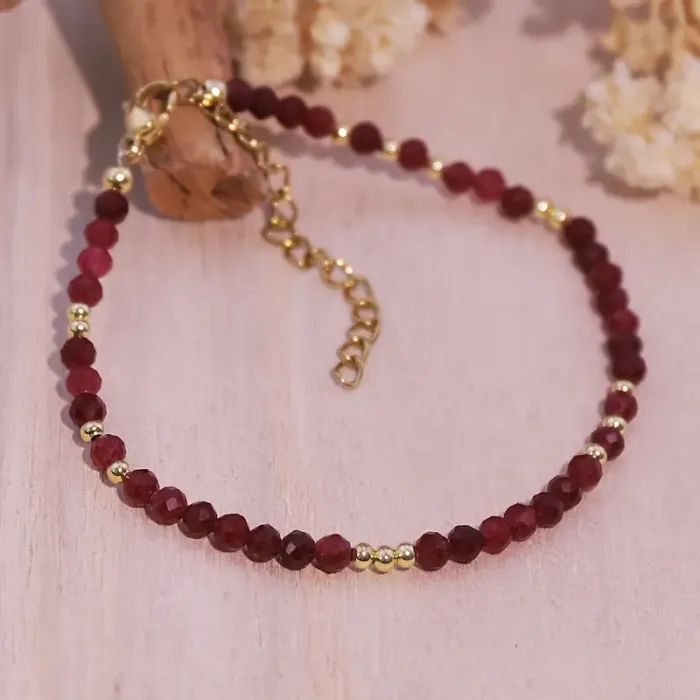 Zapestnica iz kristala Granat 5629