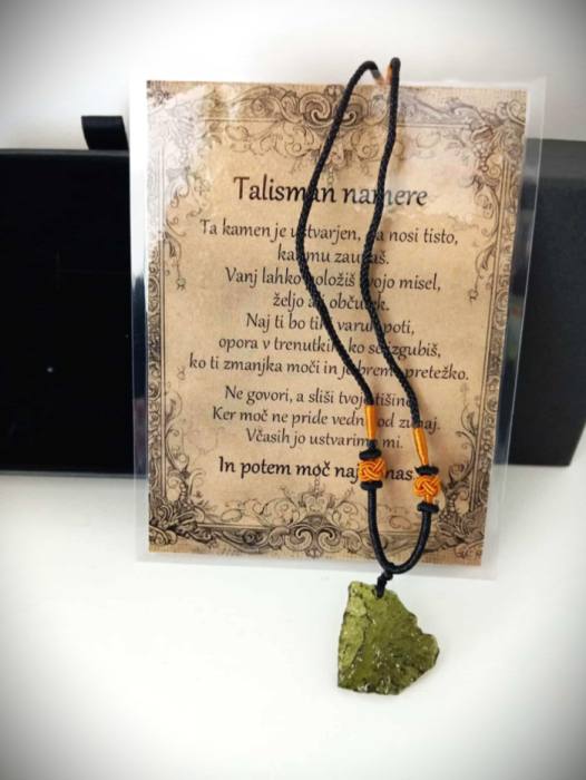 Talisman namere – MOLDAVIT (ustvarjena različica) 5708