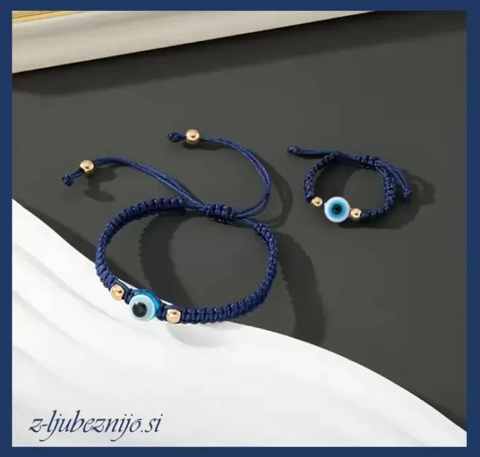 Zapestnica in Prstan z Božjim Očesom 5350