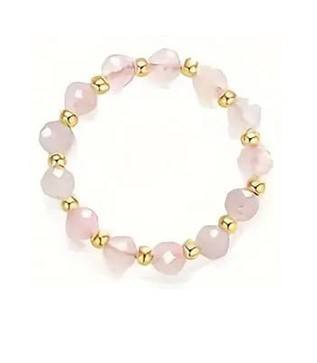 Energijski prstan iz naravnih kamnov - Roževec 5126