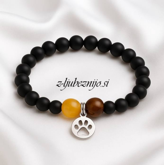 Zapestnica s tačko – simbol ljubezni do živali 5888