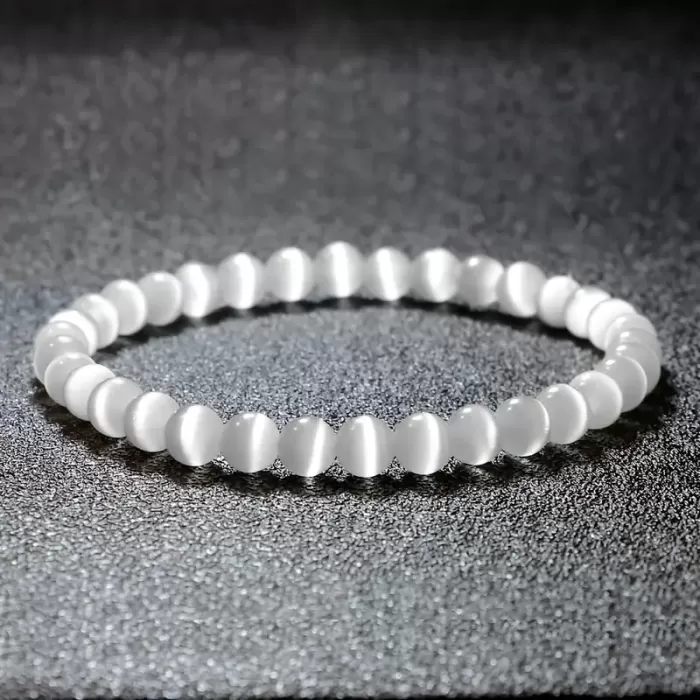 Zapestnica belo mačje oko - Dotik duše 4 5330