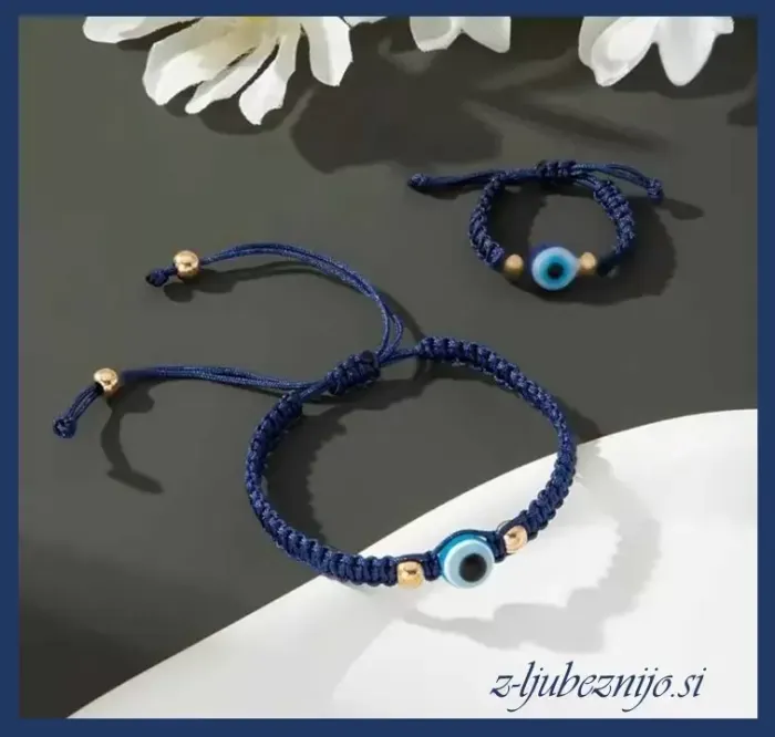 Zapestnica in Prstan z Božjim Očesom 5349