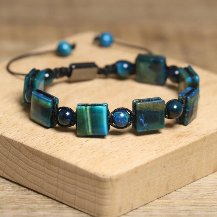 Zapestnica Modro tigrovo oko 5865