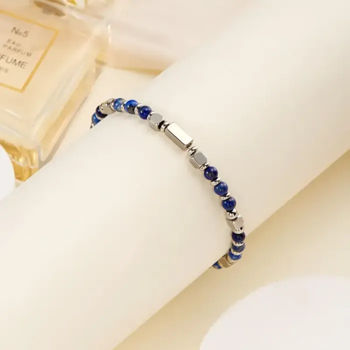 Zapestnica Lapis Lazuli (Lapis Lazuli) – BOGASTVO 5584