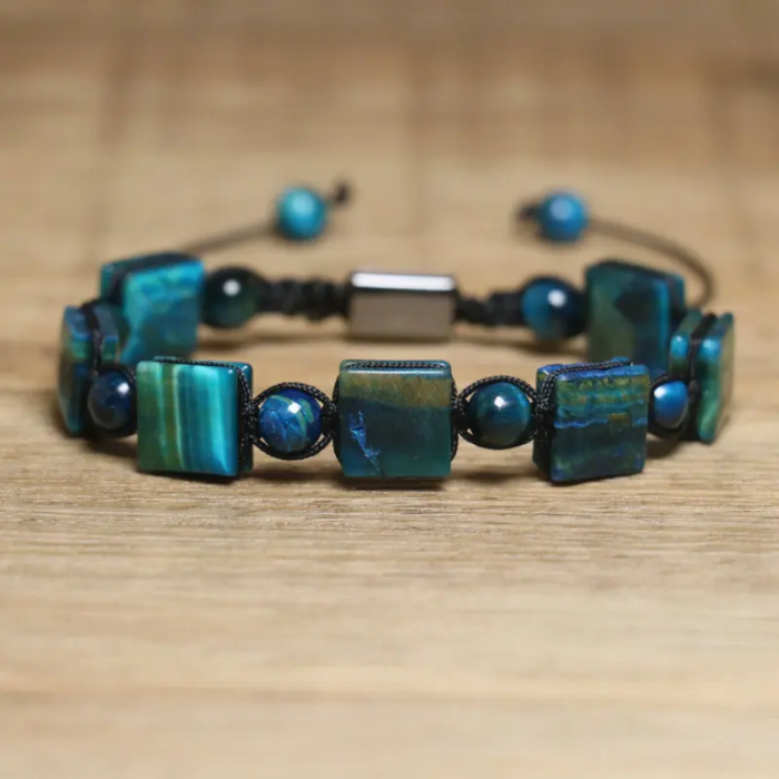 Zapestnica Modro tigrovo oko 5866