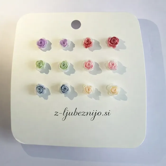 Komplet uhančkov za vsak trenutek - 6 parov 6478