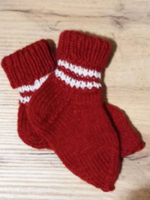 Pletene otroške nogavičke (24-28) 6226